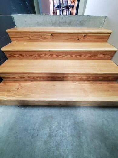 Fir stair treads